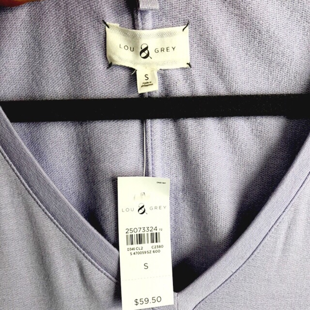 NWT Lou And Grey V-Neck Tunic - Picture 4 of 8
